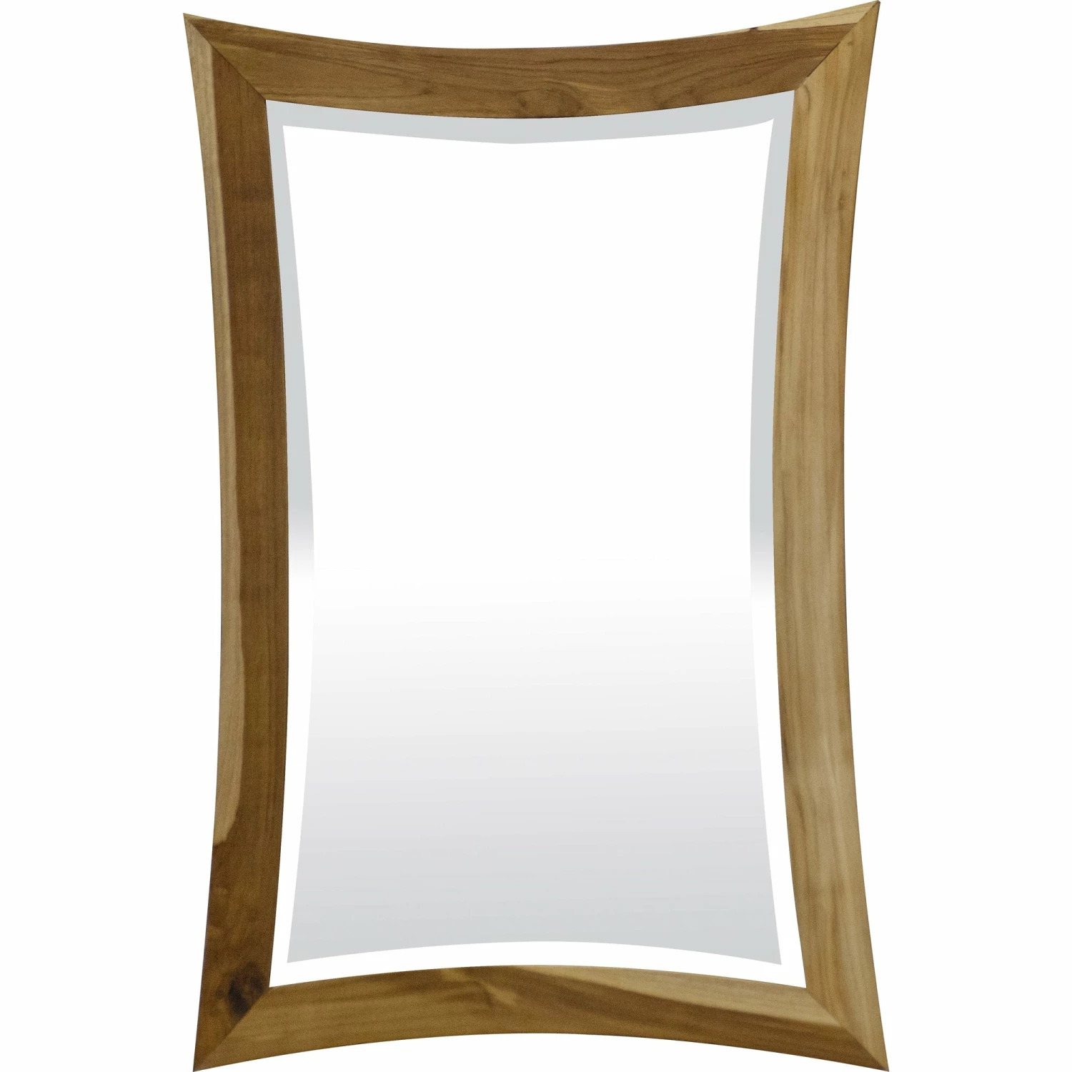 Best deal π HomeRoots Modern Curves Solid Teak Wall Mirror π 3 Best deal π HomeRoots Modern Curves Solid Teak Wall Mirror π