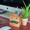 Hot Sale ✔️ Global Crafts Wooden Moustache Eyeglass And Pen Holder Combo ⭐ -Dining Room Shop 4c411f2cf9b0b19220a9a6077630eda1235a848c 1500 1500 m