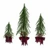 Deals 🥰 Valyria LLC dba Transpac 🎅 Christmas Set of 3 Green Artificial Tabletop Tree ✔️ -Dining Room Shop G6679ZU