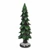 New 🤩 Valyria LLC dba Transpac 🎄 Christmas Green Resin Holly Tree With Metallic Red Berries 👍 -Dining Room Shop Y6490ZU