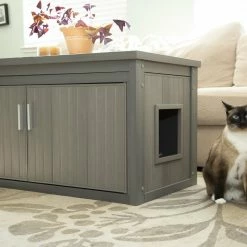 Wholesale ⭐ Pinta International, Inc. LitterLoo Bench Litter Box Cover 🎁 -Dining Room Shop akswlpe1gk6k78tphggu scaled