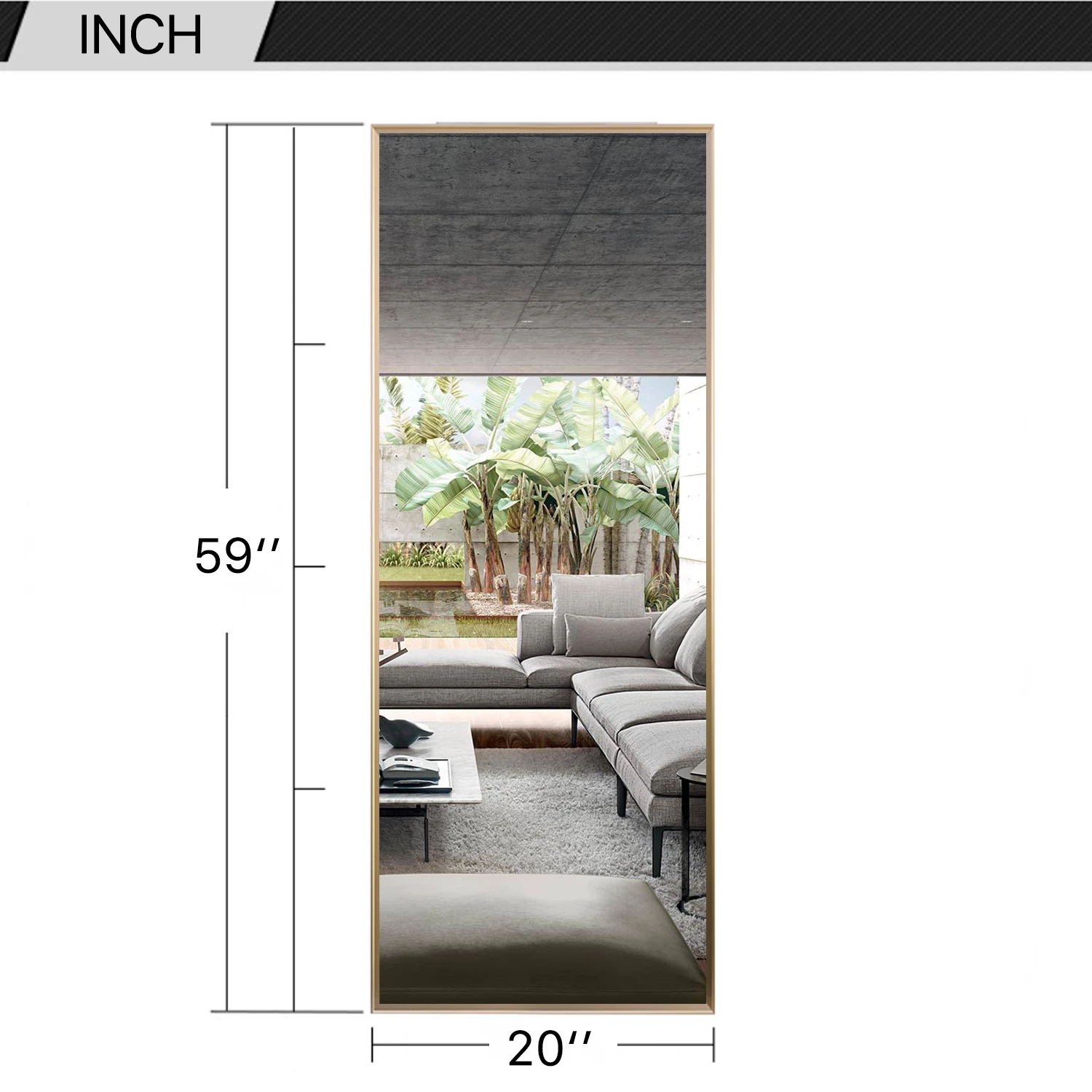 Deals π HomeRoots Minimal Gold Mirror with Rounded Stand 𧨠5 Deals π HomeRoots Minimal Gold Mirror with Rounded Stand 𧨠- Image 3