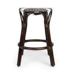 Wholesale 𧨠HomeRoots Dark Brown and White Rattan Counter Stool π 10 Wholesale 𧨠HomeRoots Dark Brown and White Rattan Counter Stool π -Dining Room Shop b707isb4xzn7sclzj1mg