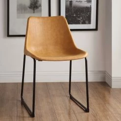 Coupon 😍 HomeRoots Vintage Look Faux Leather Set of 3 Chairs 👏