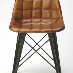 Best deal π HomeRoots Stitched Squares Brown Leather Dining Chair β 12 Best deal π HomeRoots Stitched Squares Brown Leather Dining Chair β -Dining Room Shop brc3prsac4wjacrnuhsg