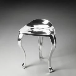 Buy ๐ HomeRoots Modern Aluminum Tripod Stool โ๏ธ