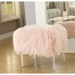 Hot Sale π INSPIREDHOME CO Jean Luxe Faux Fur Acrylic Leg Ottoman π₯° 17 Hot Sale π INSPIREDHOME CO Jean Luxe Faux Fur Acrylic Leg Ottoman π₯° -Dining Room Shop cflcxytk4nva8gacck6n