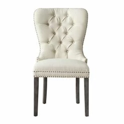 Promo β¨ INSPIREDHOME CO Linen Tufted with Door Knob and Chrome Nailheads Set of 2 Dining Chairs π 12 Promo β¨ INSPIREDHOME CO Linen Tufted with Door Knob and Chrome Nailheads Set of 2 Dining Chairs π -Dining Room Shop cmkmczxnip0ydhvsgdnr