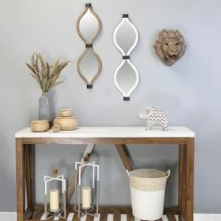 Cheapest 👍 HomeRoots White Metal Teardrop Framed Wall Mirror 🎁