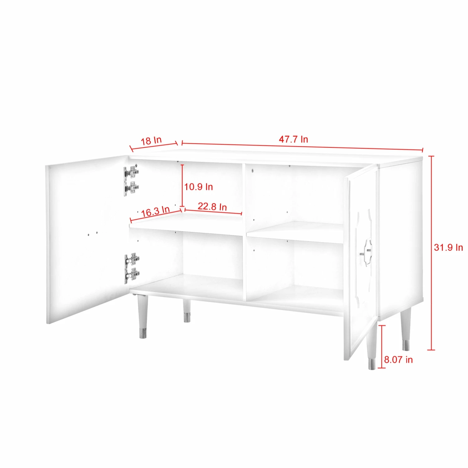 Budget π INSPIREDHOME CO Urima 2 Door Sideboard π 9 Budget π INSPIREDHOME CO Urima 2 Door Sideboard π - Image 8