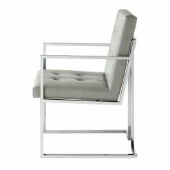 Best deal π INSPIREDHOME CO PU Leather Button Tufted with Stainless Steel Chrome Frame Square Arm Set of 2 Dining Chairs β 15 Best deal π INSPIREDHOME CO PU Leather Button Tufted with Stainless Steel Chrome Frame Square Arm Set of 2 Dining Chairs β -Dining Room Shop dnrok2v7swxqfvyu6x9t