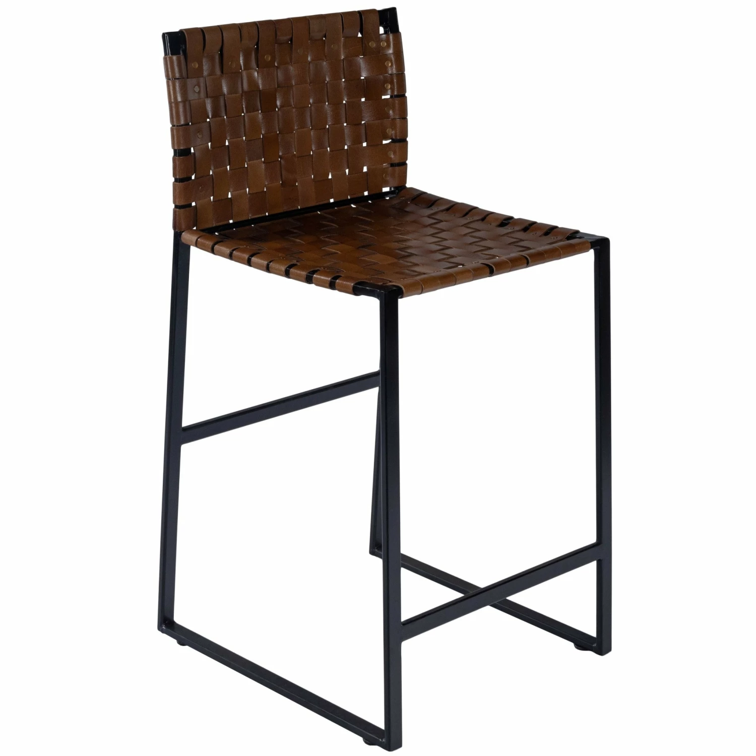 Cheap 🤩 HomeRoots Leather Counter Stool 👍 6 Cheap 🤩 HomeRoots Leather Counter Stool 👍 - Image 4