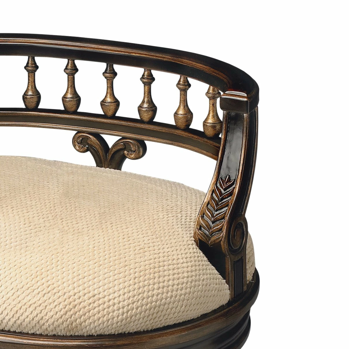 Budget π HomeRoots Vintage Vanity Seat β 5 Budget π HomeRoots Vintage Vanity Seat β - Image 3