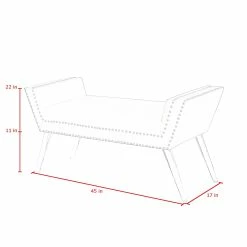 Best Sale ⭐ INSPIREDHOME CO Turner Bench 🌟 -Dining Room Shop ernldg03wlvfprcsdsw1