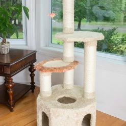 Promo βοΈ AeroMark International Inc Soft Heavy Carpet Cat Furniture With Condo For Large Cat π