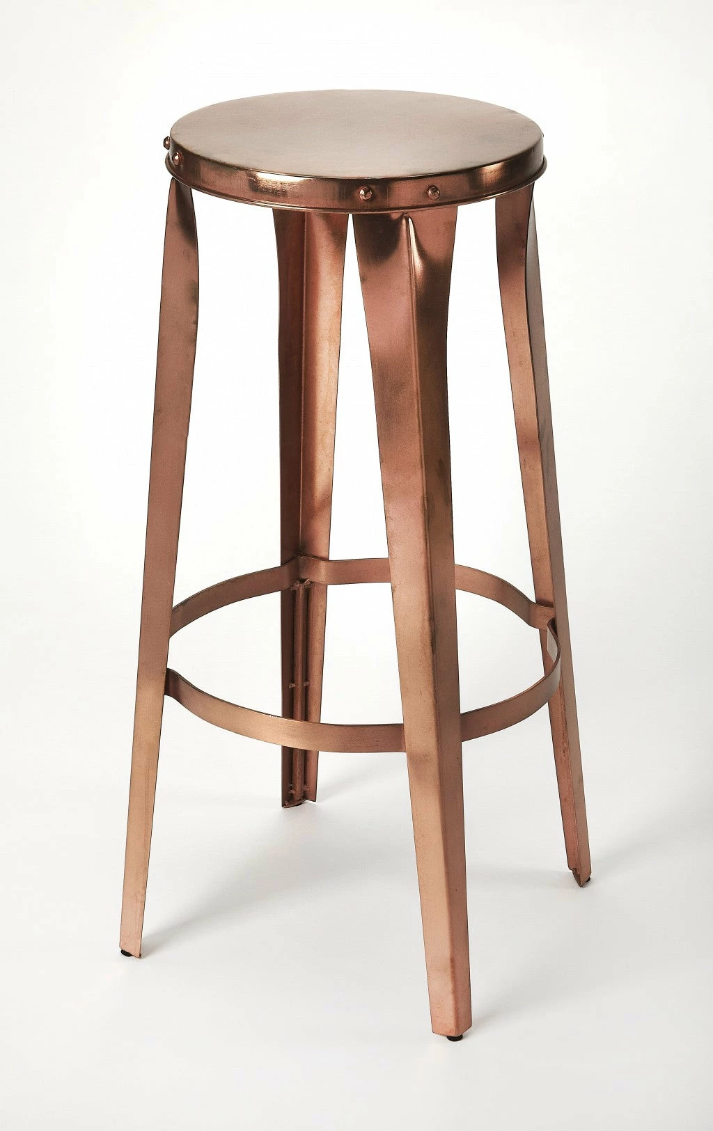 Wholesale π― HomeRoots Rustic Copper Backless Bar Stool π 3 Wholesale π― HomeRoots Rustic Copper Backless Bar Stool π