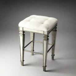 Promo 🥰 HomeRoots Antique Mirror Bar Stool 🤩