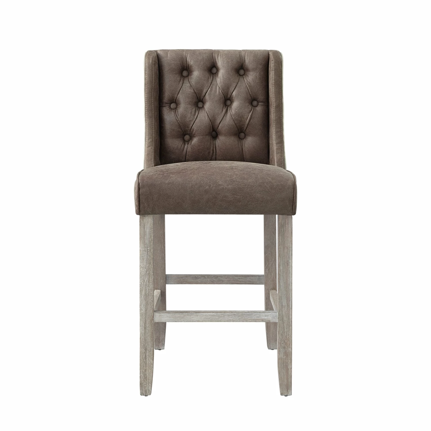 New π INSPIREDHOME CO Set of 2 Gerson Upholstered Leather PU Armless Counter Stool π 9 New π INSPIREDHOME CO Set of 2 Gerson Upholstered Leather PU Armless Counter Stool π - Image 7