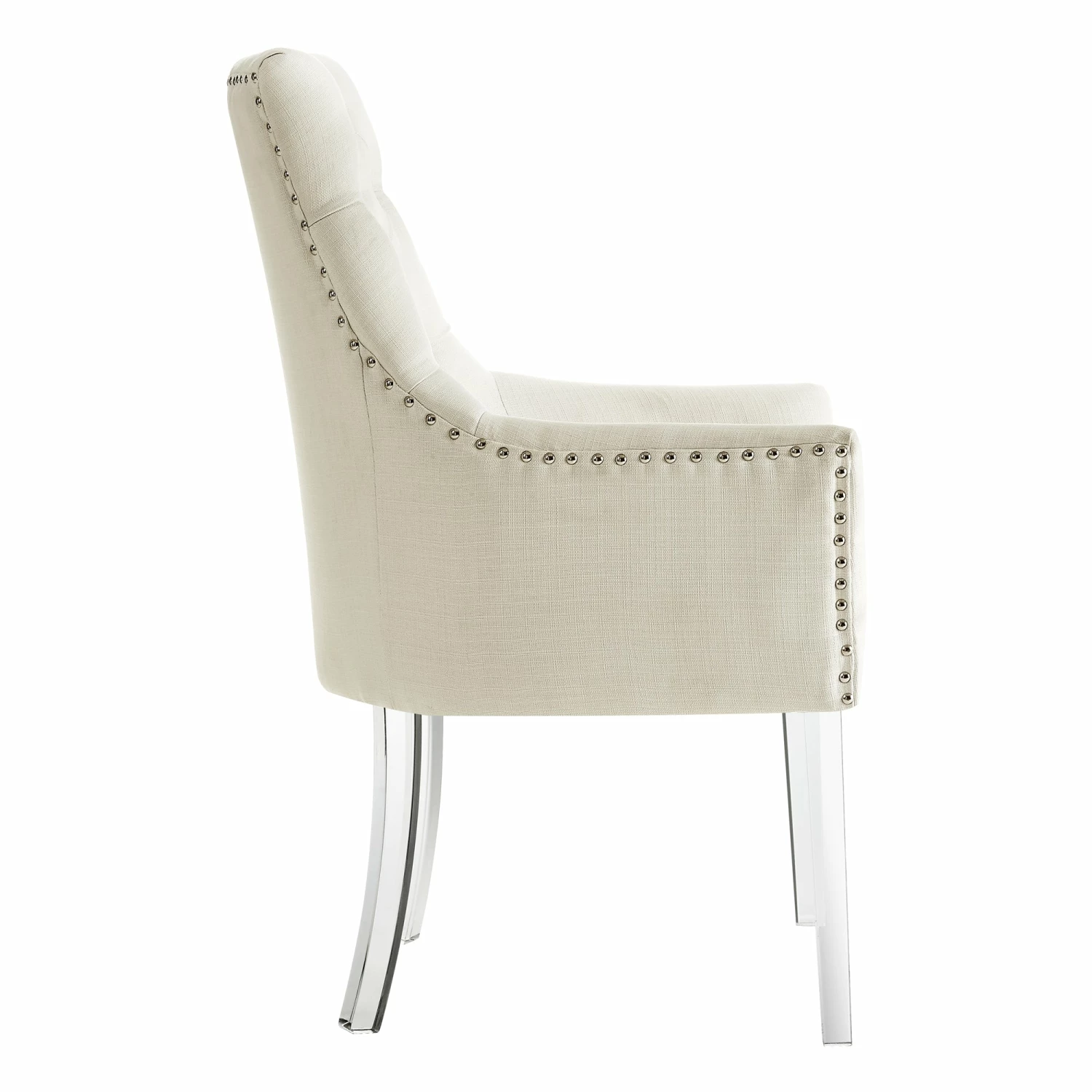 Best reviews of β€οΈ INSPIREDHOME CO Linen Button Tufted Swoop Arm Acrylic Leg Set of 2 Dining Chairs π― 7 Best reviews of β€οΈ INSPIREDHOME CO Linen Button Tufted Swoop Arm Acrylic Leg Set of 2 Dining Chairs π― - Image 5