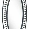 Hot Sale 🌟 HomeRoots Oval Black Finish Spokes and Beads Wall Mirror 🛒 -Dining Room Shop h8tkn2ebsq8pqec8l48f scaled