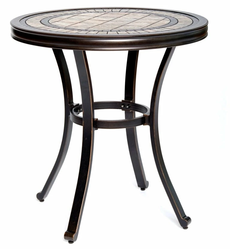 Hot Sale π inQbrands Single Sale Contemporary Round a Tile Top Design with Heavy Duty Frames Outdoor Dining Table π 3 Hot Sale π inQbrands Single Sale Contemporary Round a Tile Top Design with Heavy Duty Frames Outdoor Dining Table π