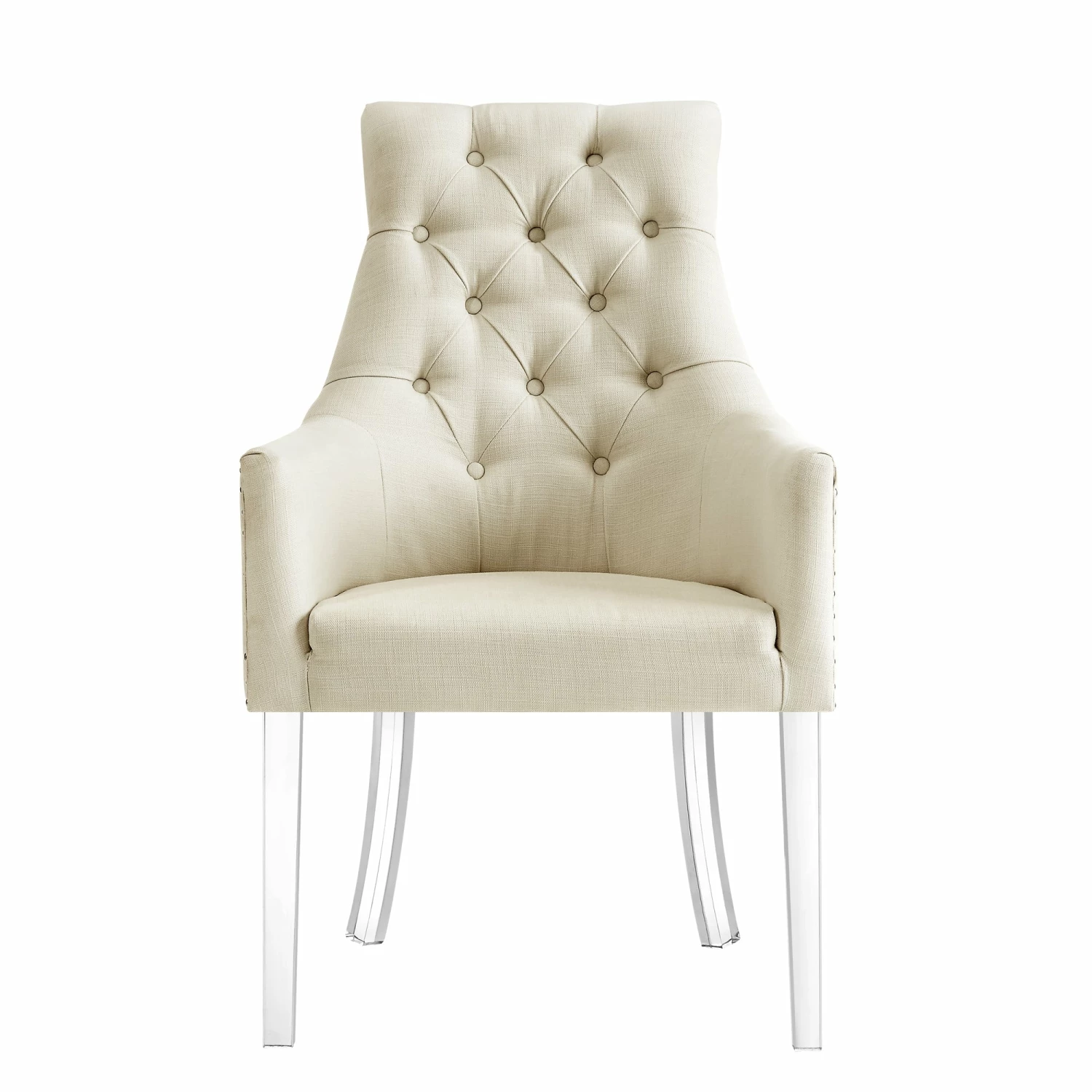 Best reviews of β€οΈ INSPIREDHOME CO Linen Button Tufted Swoop Arm Acrylic Leg Set of 2 Dining Chairs π― 6 Best reviews of β€οΈ INSPIREDHOME CO Linen Button Tufted Swoop Arm Acrylic Leg Set of 2 Dining Chairs π― - Image 4