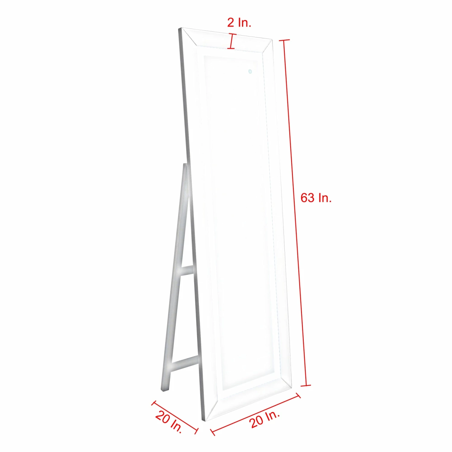 Brand new π₯ INSPIREDHOME CO Fenna Full Length Floor Standing Mirror with LED Light π 9 Brand new π₯ INSPIREDHOME CO Fenna Full Length Floor Standing Mirror with LED Light π - Image 7