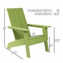 Deals 👏 Red Oak Creations, INC ResinTEAK Modern Adirondack Outdoor Chair 🧨 -Dining Room Shop istds5nt3dlzj2k8ibae 4fdc27a9 43b0 448d 8e26 aa0c17bbf481