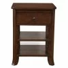 New 🤩 HomeRoots One Drawer Flair Nightstand ❤️ -Dining Room Shop jdxbey9uxsdmn0stxydw