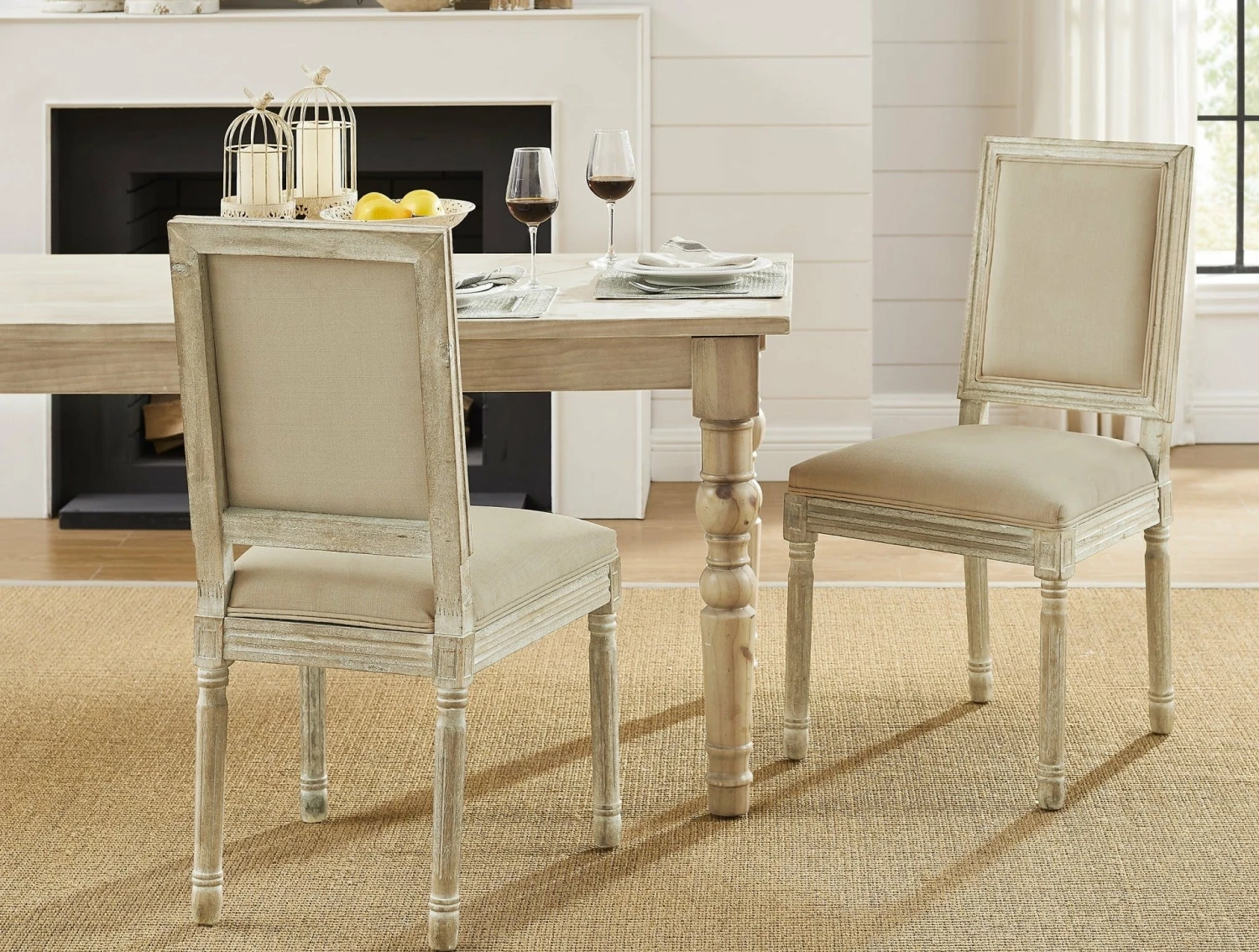 Cheapest β INSPIREDHOME CO Set of 2 Coltyn Linen Upholstered Dining Chair π€© 3 Cheapest β INSPIREDHOME CO Set of 2 Coltyn Linen Upholstered Dining Chair π€©