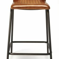 Buy β€οΈ HomeRoots Brown Leather and Metal Counter Stool π 10 Buy β€οΈ HomeRoots Brown Leather and Metal Counter Stool π -Dining Room Shop k5ys8y1xswy0yjy68hup