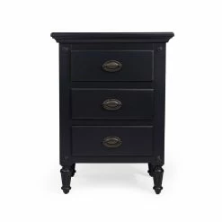 Deals 🤩 HomeRoots Mahogany 3 Drawer Nightstand 🧨 -Dining Room Shop kytphtersctneucx91ci
