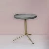Hot Sale ✔️ HomeRoots Gray Wood and Gold tone Sleek Round Side Table 🤩 -Dining Room Shop l4dzaxt5oex0bjqzpwhq 7c572bc1 7191 41e2 b637 5387088a57ef