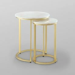 Coupon 🤩 INSPIREDHOME CO Dana End Table 🌟 -Dining Room Shop mkhr22bazimzxokr1ouz