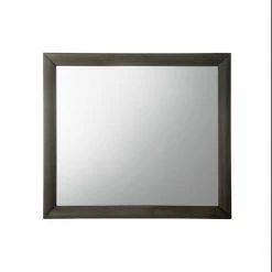 Cheap β¨ HomeRoots Gray Oak Wooden Rectangular Mirror π