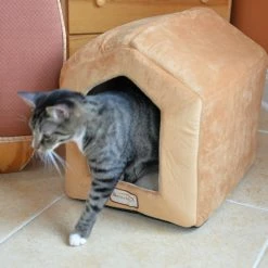 Promo ๐ฅฐ AeroMark International Inc Brown Cat Bed ๐