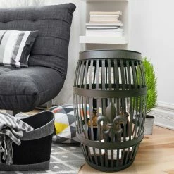 Budget 🧨 Vinotemp International Fleur De Lis Barrel Table ⭐