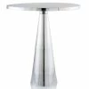 Buy π₯° HomeRoots Metal Frame Silver finished and Cone Pedestal Round End Table π 2 Buy π₯° HomeRoots Metal Frame Silver finished and Cone Pedestal Round End Table π -Dining Room Shop qvtsw1rhtb9s25g5tph1 a507956f e6ae 4944 ab7a a47b03242db1