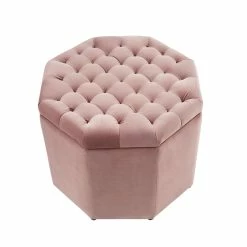 Discount 😍 INSPIREDHOME CO Alexandra Velvet Tufted Storage Ottoman ✨ -Dining Room Shop s5poppqbhrxnmdq6vsyz