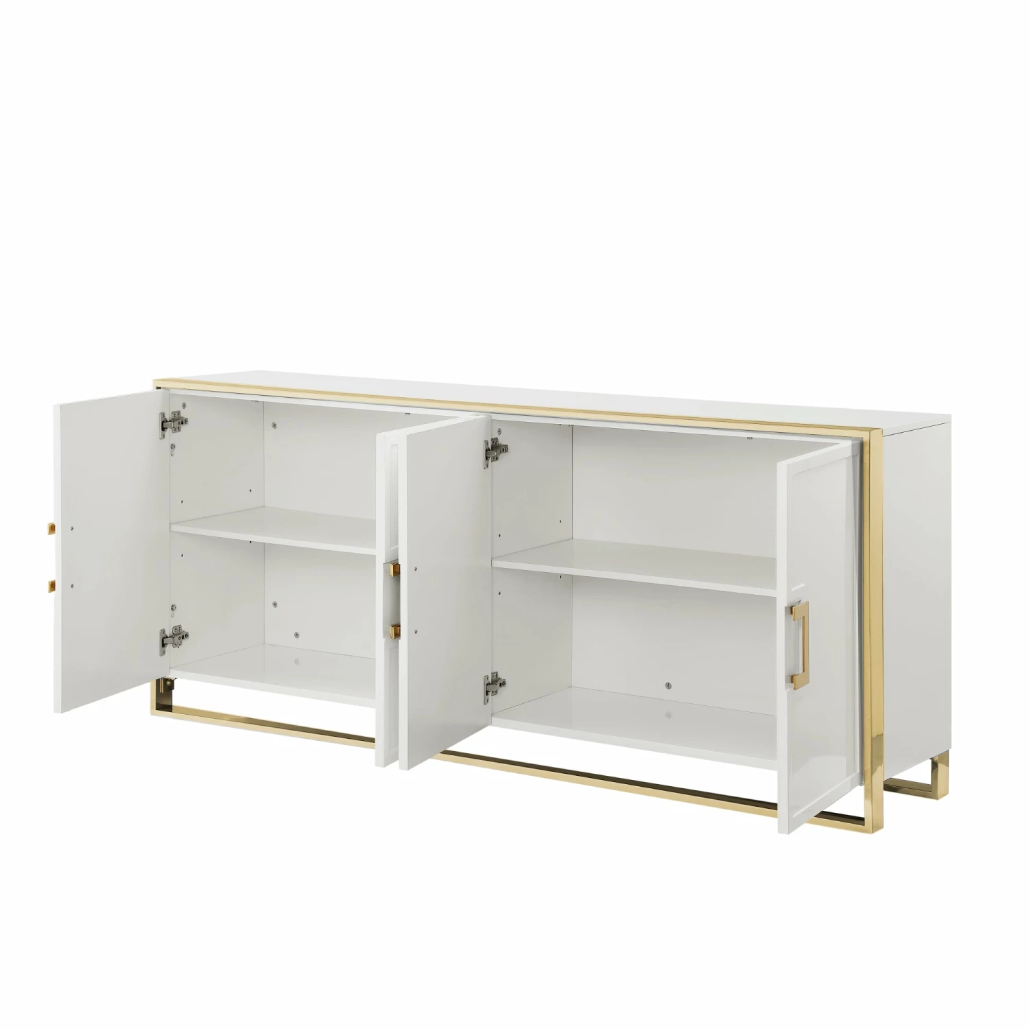 Discount ๐ INSPIREDHOME CO Waiola 4-Door Sideboard โ 5 Discount ๐ INSPIREDHOME CO Waiola 4-Door Sideboard โ - Image 3