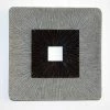 Best deal 🤩 HomeRoots Modern Ribbed Brown and Gray Square Wall Accent 👍 -Dining Room Shop sazahaekzy385ap2c4od 60187f53 948d 4306 9a05 6ebbfe7e2543