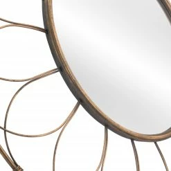 Brand new π― HomeRoots Gold Flower Framed Round Mirror 𧨠11 Brand new π― HomeRoots Gold Flower Framed Round Mirror 𧨠-Dining Room Shop skionxjuec1ud8mztbbf