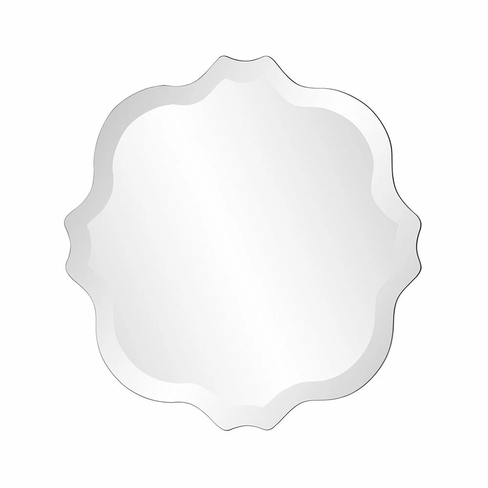 Cheap π₯° HomeRoots Frame-less with Scallop Edges Square Mirror π₯ 3 Cheap π₯° HomeRoots Frame-less with Scallop Edges Square Mirror π₯