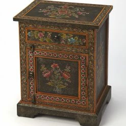 Deals 🛒 HomeRoots Bihar Hand Painted Chest ⭐