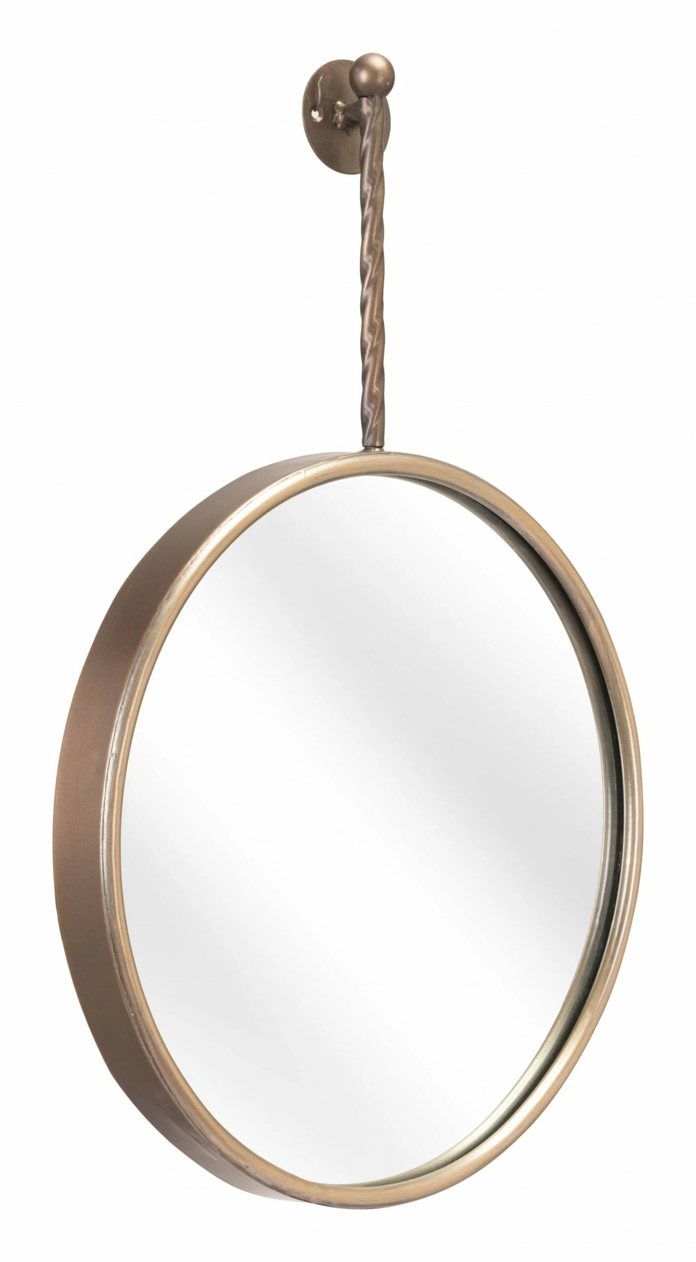 Best reviews of π HomeRoots Gold Round with Hanging Hook Mirror π 3 Best reviews of π HomeRoots Gold Round with Hanging Hook Mirror π