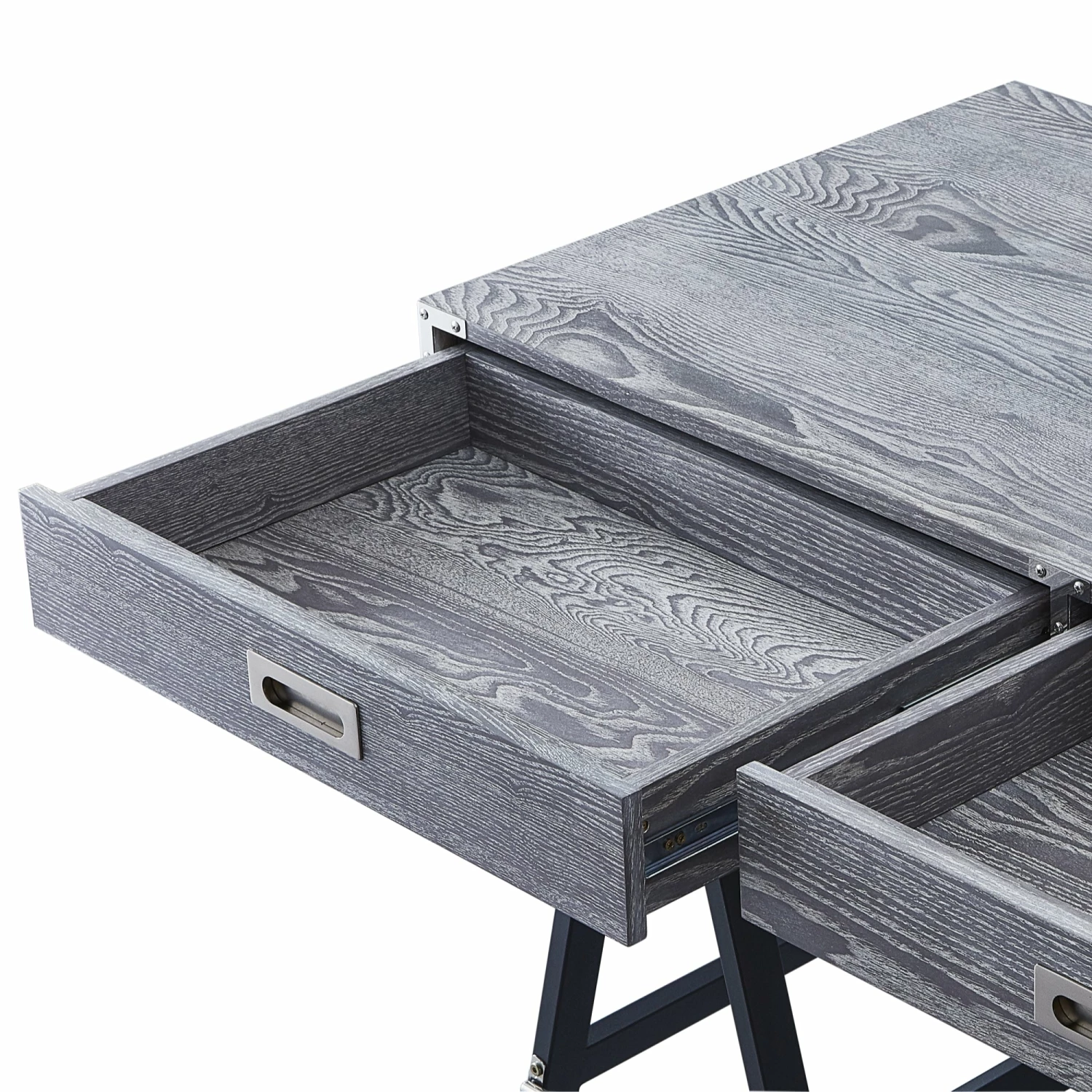 Hot Sale π₯ INSPIREDHOME CO Lolana Oak Veneer Writing Desk 𧨠9 Hot Sale π₯ INSPIREDHOME CO Lolana Oak Veneer Writing Desk 𧨠- Image 7