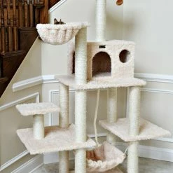 New β€οΈ AeroMark International Inc Multi-Level Cat Tree Hammock Bed, Climbing Center for Cats and Kittens π€©