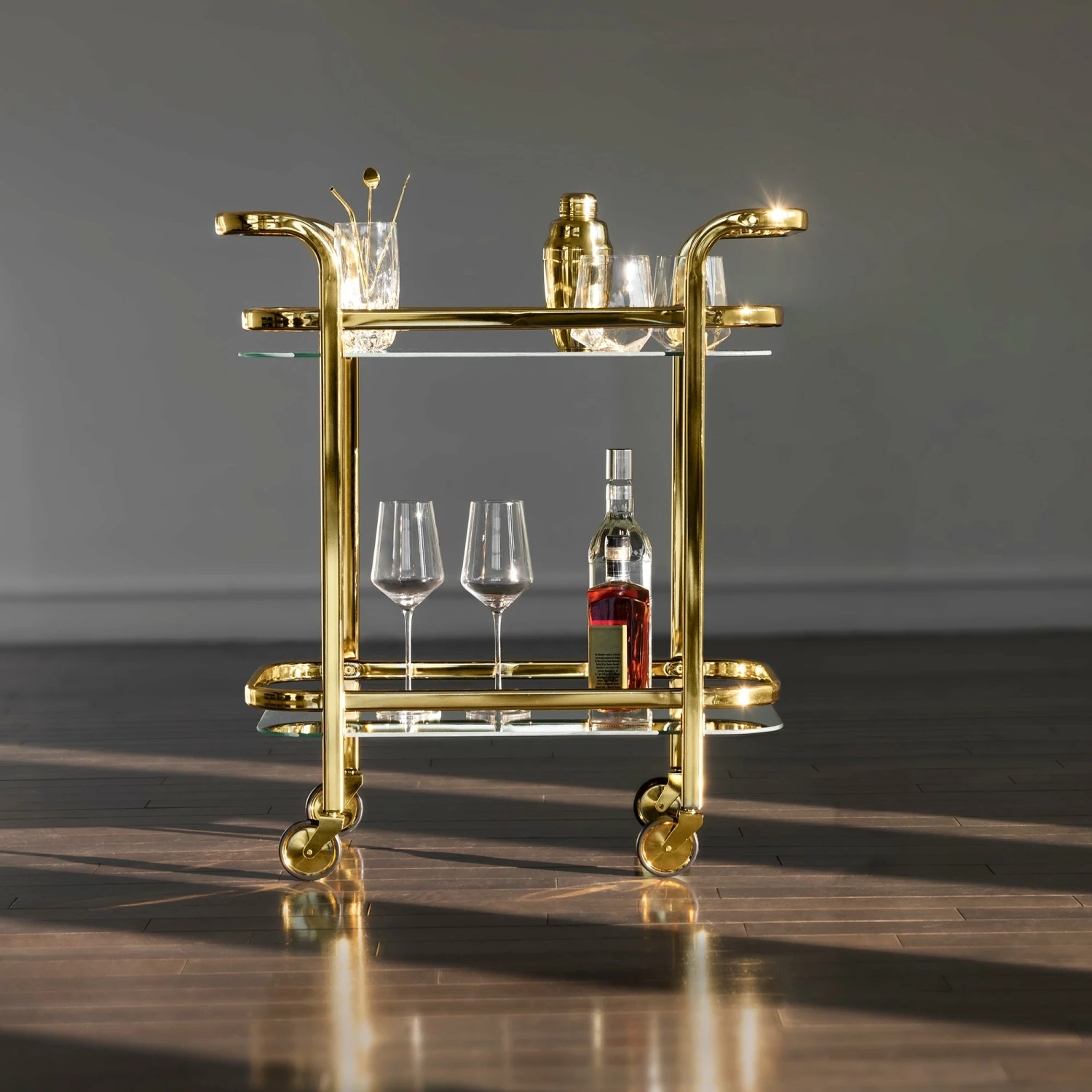 Best Pirce ๐ True Fabrications Inc Viskiยฎ Gold Bar Cart ๐ 3 Best Pirce ๐ True Fabrications Inc Viskiยฎ Gold Bar Cart ๐