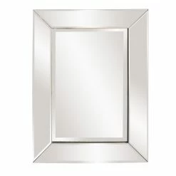 Top 10 π HomeRoots Rectangle Frame Mirror with Mirrored Finish And Beveled Edge π