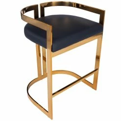 Outlet β¨ HomeRoots Faux Leather Counter Stool β